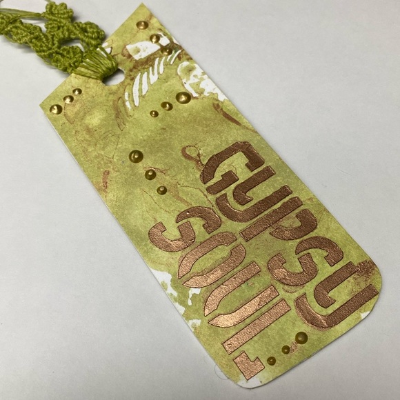 Red and Silver Skull Stainless Steel Beaded Pokey Tool - Picture 10 of 10